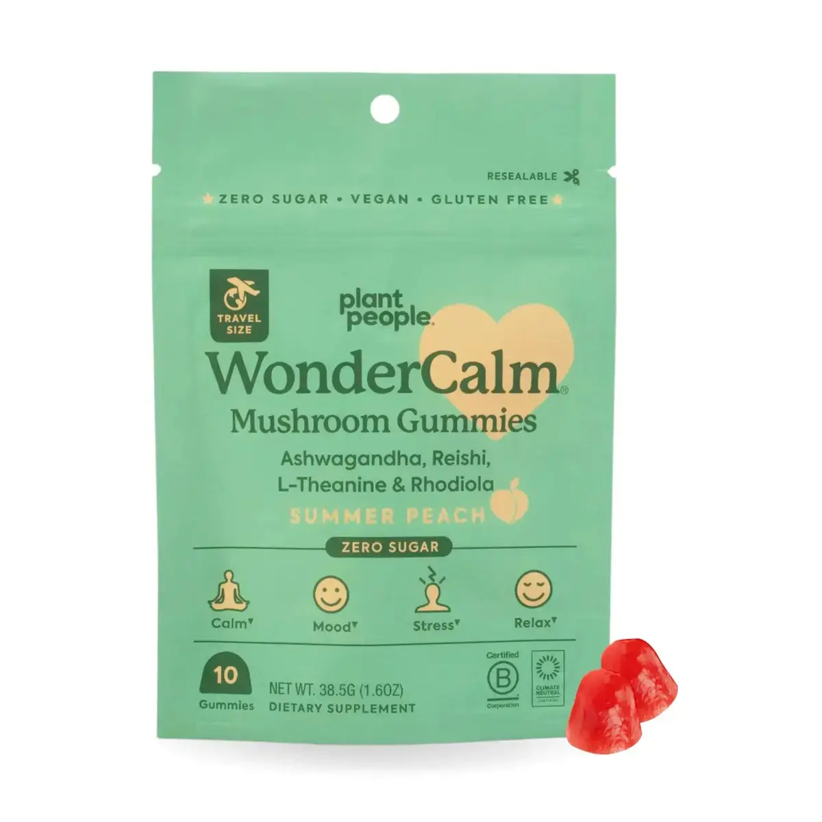Grab-N-Go Wondercalm Mushroom Gummies 1
