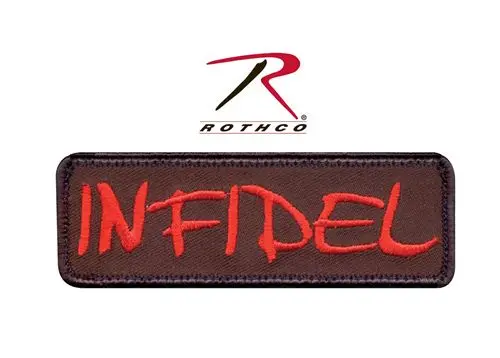 Rothco Red Infidel Patch 1