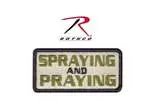 Rothco Patch Spraying & Praying Patch 1