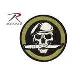 Rothco Knife Skull Patch 1