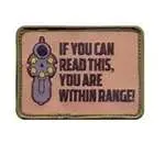 Rothco If You Can Read Patch 1