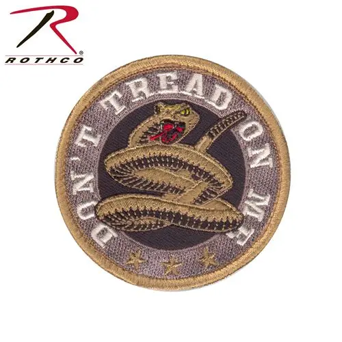Rothco Round Don't Tread On Me Morale Patch 1