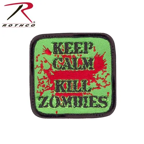 Rothco Keep Calm Kill Zombies Morale Patch 1