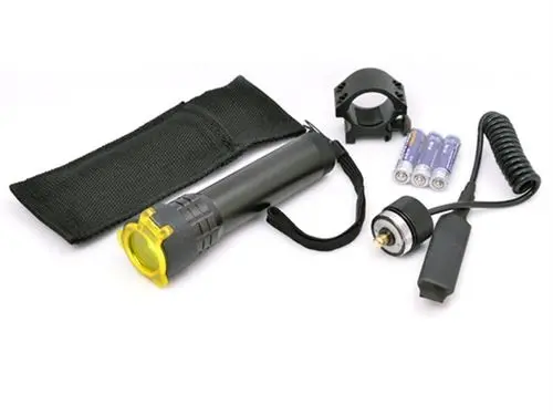 Valken Led Flashlight W- Mount, Filter, & Wire Switch 1