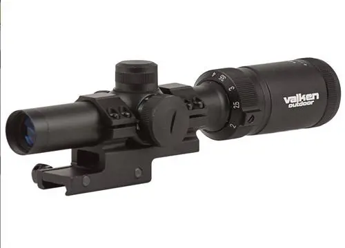 V Tactical Scope 1-4X20 W-Mount Mil-Dot Reticle 1