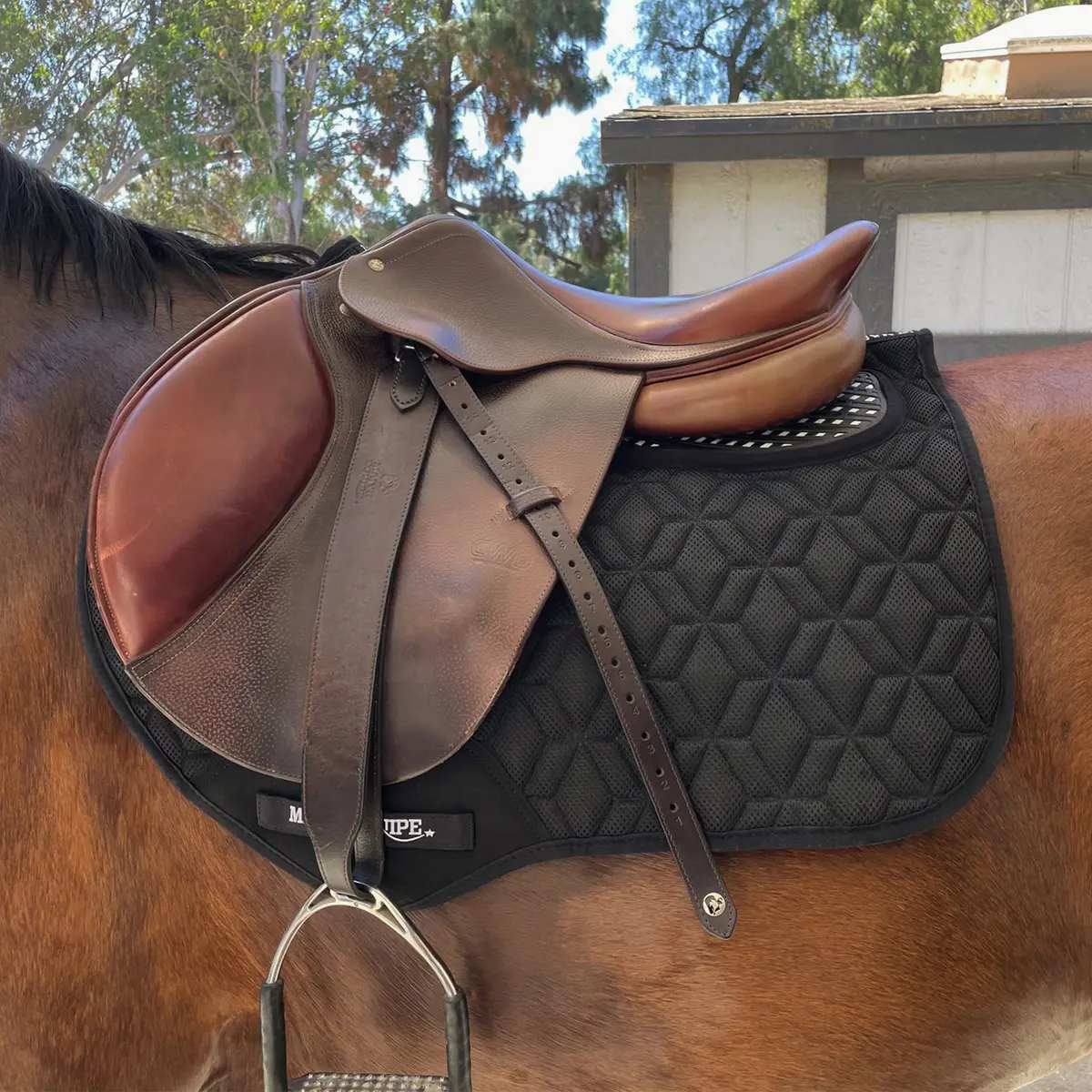 Majyk Equipe Jump Pad Contact-X Anti-Slip Black 2