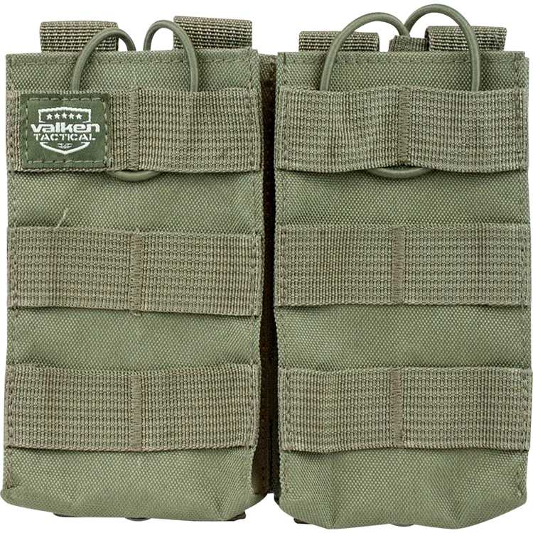 V Tactical Magazine Pouch Ar Double - Grn 1