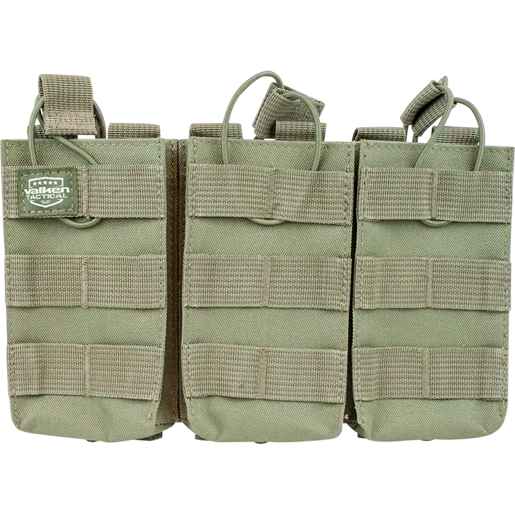 V Tactical Magazine Pouch Ar Triple - Grn 1