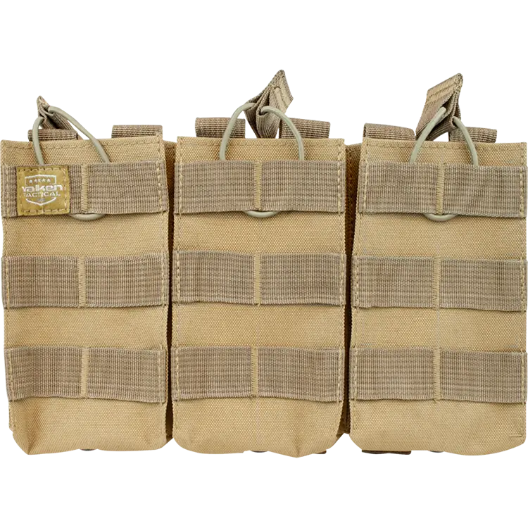 V Tactical Magazine Pouch Ar Triple - Tan 1