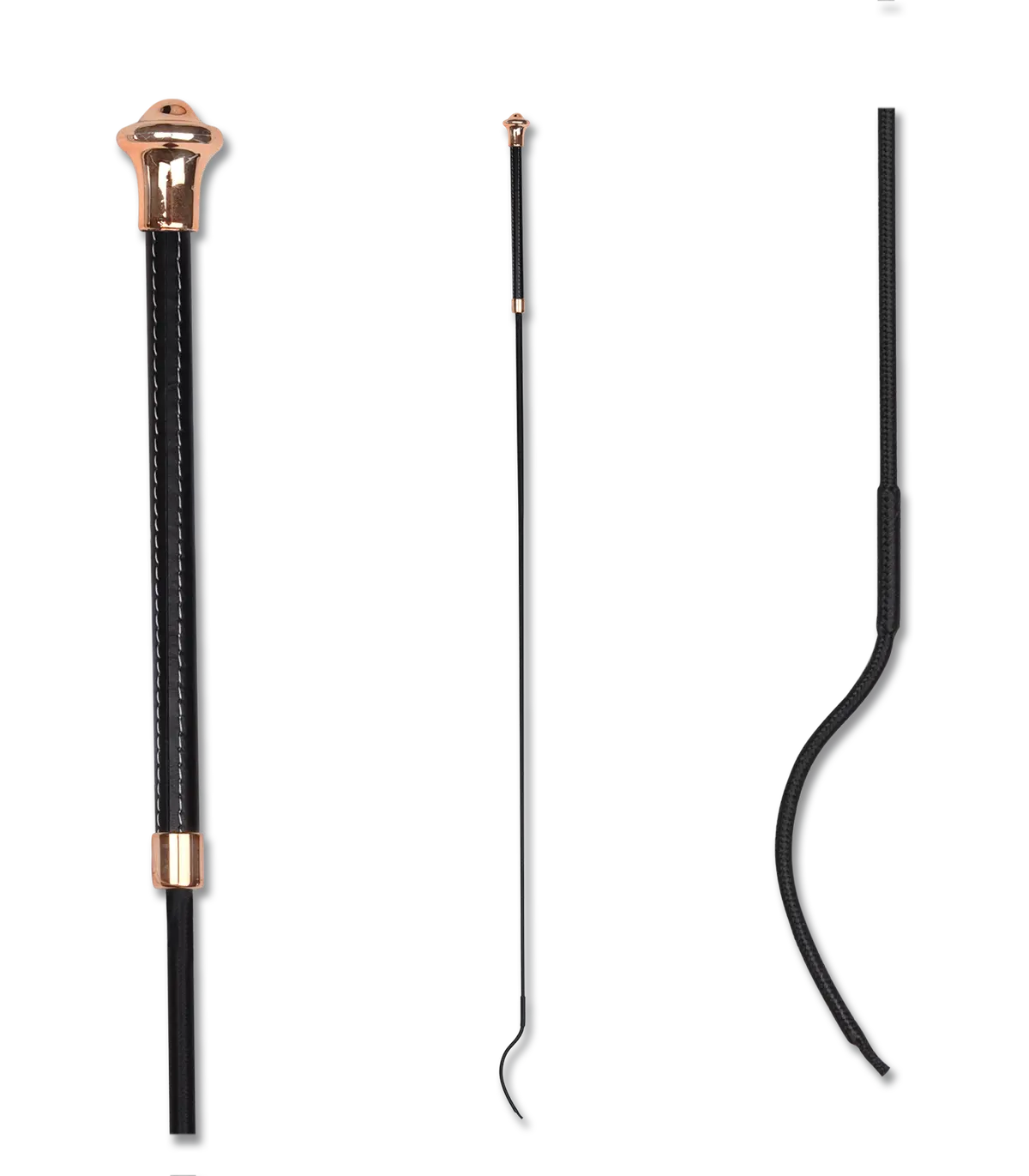 Waldhausen Whip Dressage Noblesse Black Rose Gold 1