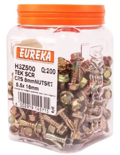 Eureka Tek Screw Steel T5 1