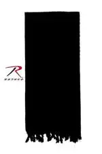Rothco Solid Color Shemagh - Black 1