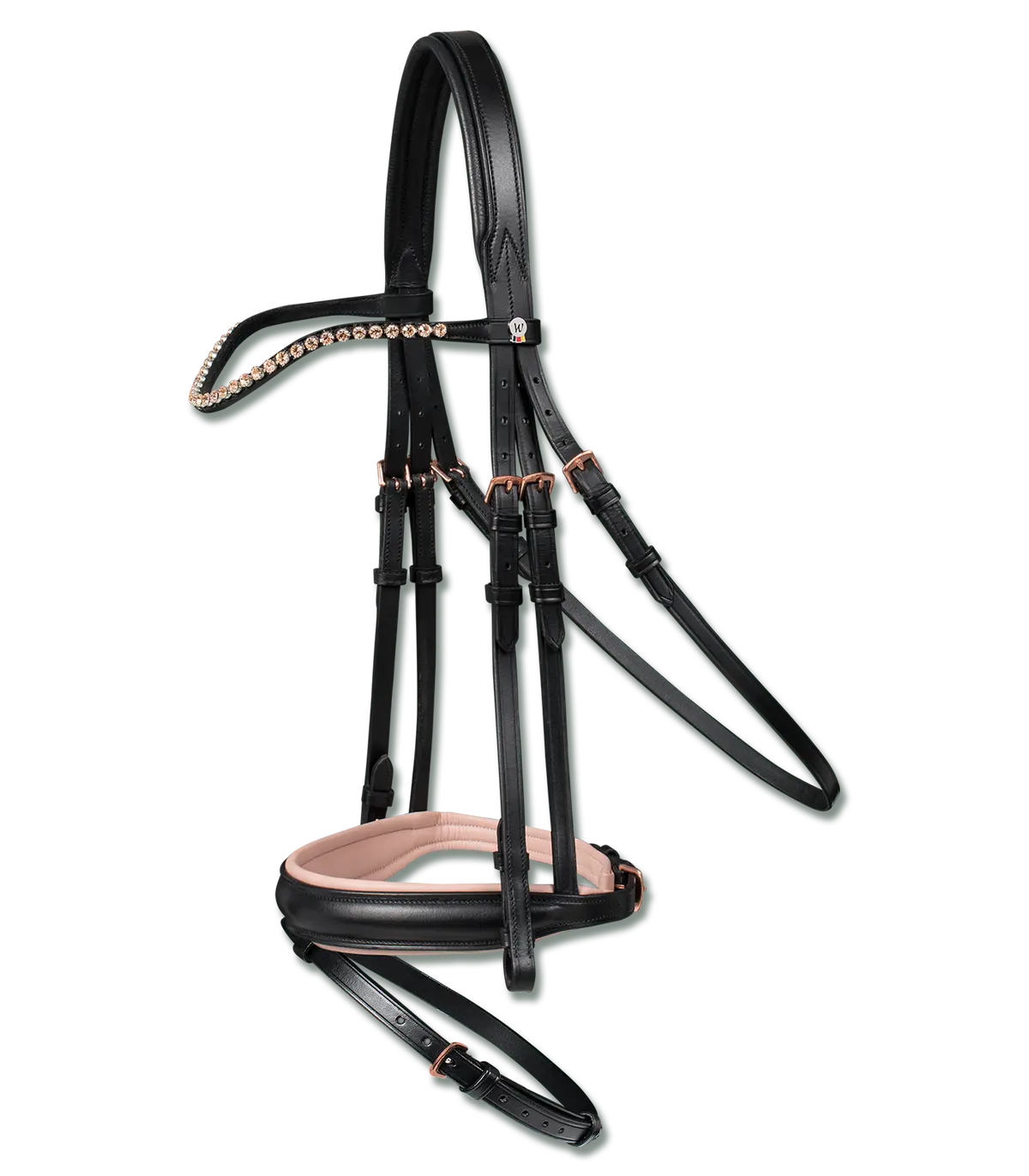 Waldhausen Bridle Xline Rose Gold 1