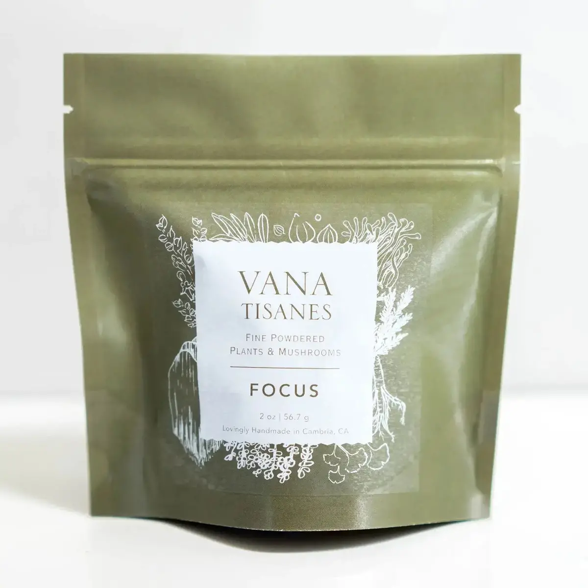 Focus Plant & Mushroom Powder For Brain Health 1