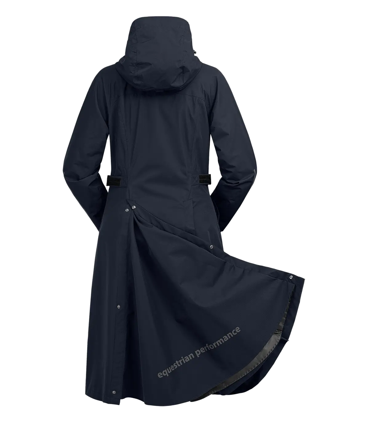 Elt Fehmarn Long Riding Raincoat Night / Deep Blue 5