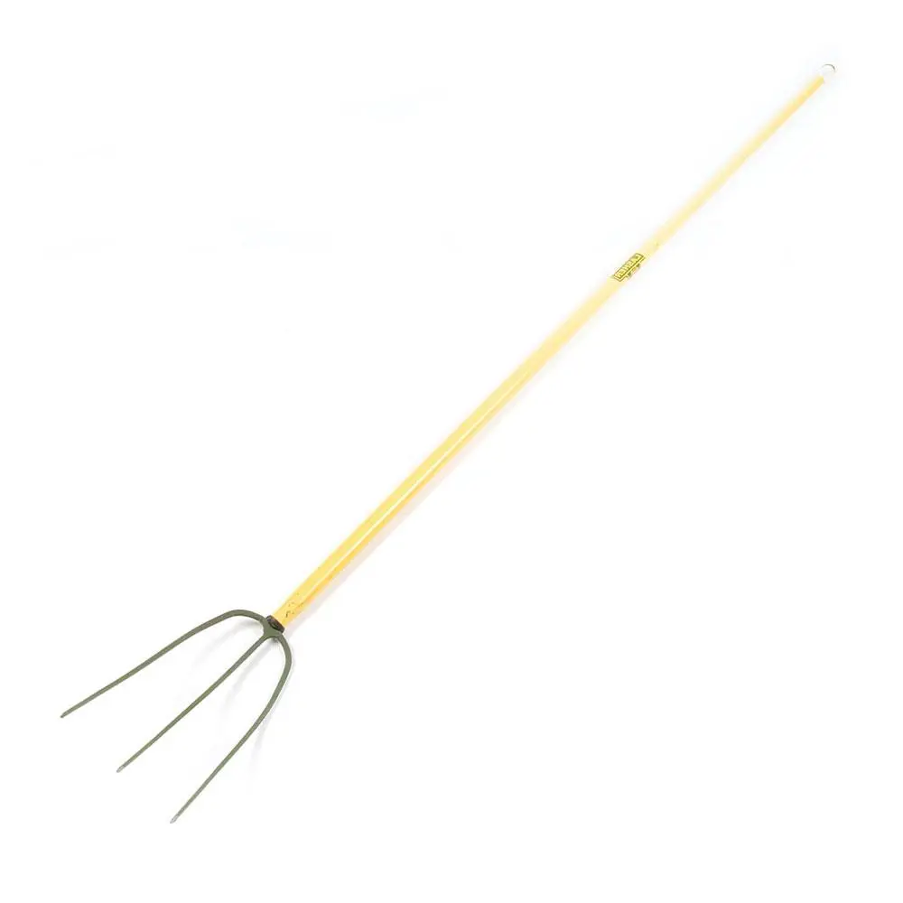 Lasher 3 Prong Hay Fork - Steel Shaft 1