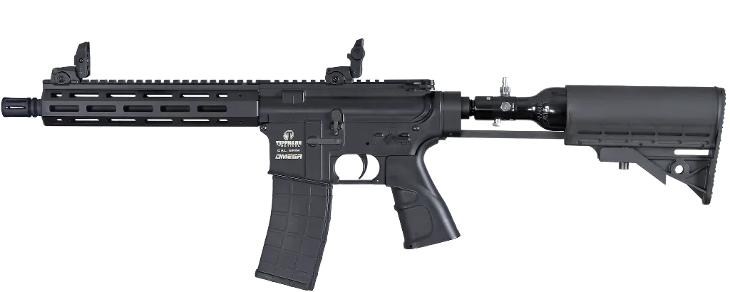 Tippmann Omega-Pv Electro-Pneumatic Airsoft Rifle (Model: Cqb - 13Ci Hpa - Mlok Rail) 1