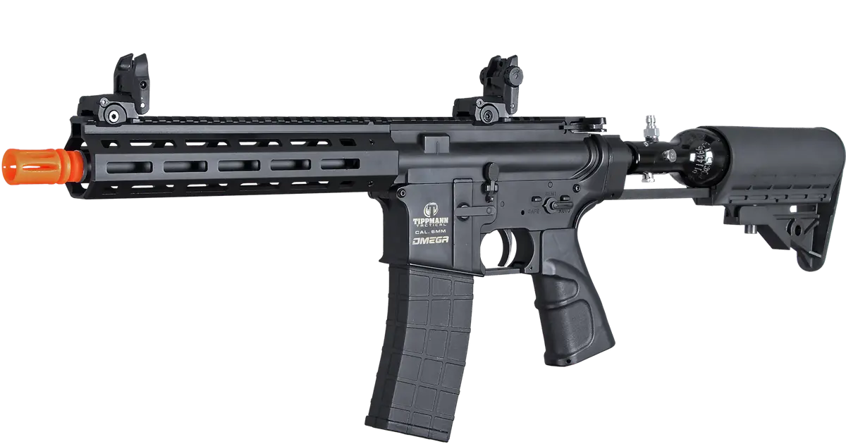 Tippmann Omega-Pv Electro-Pneumatic Airsoft Rifle (Model: Cqb - 13Ci Hpa - Mlok Rail) 2