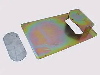 Street Scene 950-61126 Tailgate Handle Relocation Kit; Steel 1
