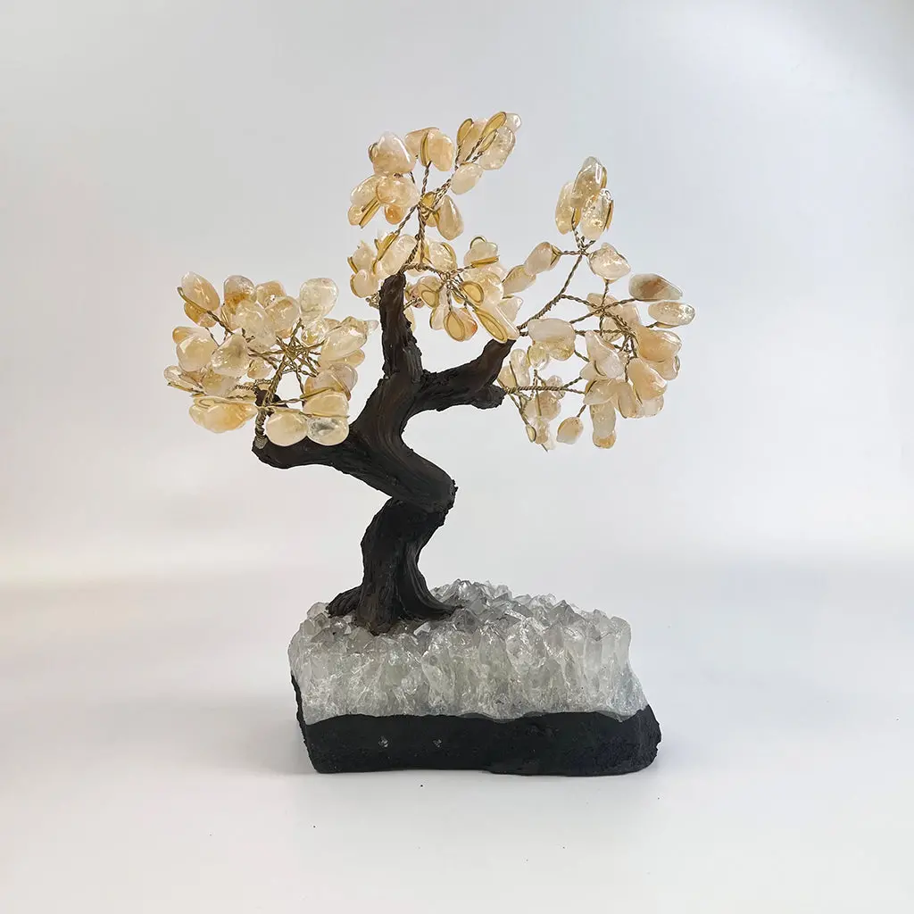 Citrine Gemstone Tree 9" - Handmade By Brazil Gems 2