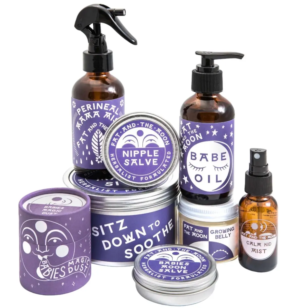 Babies Moon Salve 2Oz - Fat & The Moon 2