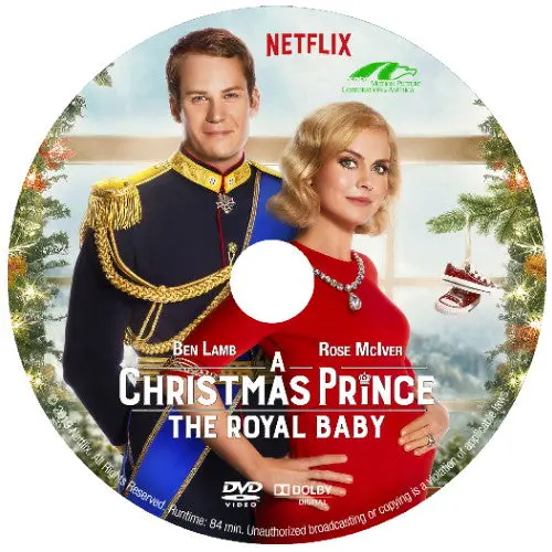 A Christmas Prince: The Royal Baby Dvd 2019 Movie 1