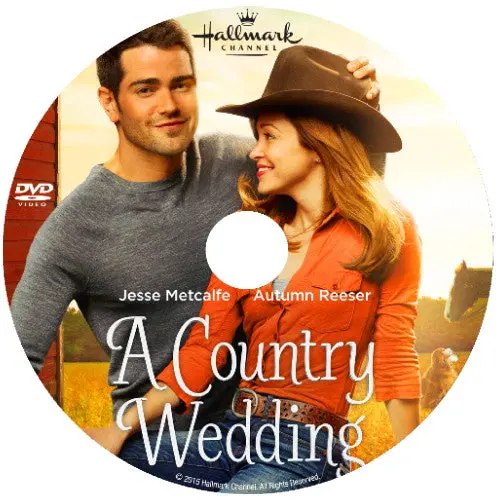 A Country Wedding Dvd 2015 Movie - Jesse Metcalfe & Autumn Reeser 1