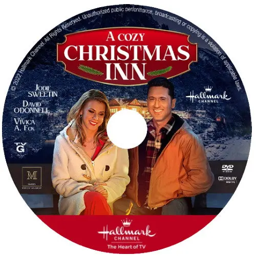 A Cozy Christmas Inn Dvd Movie 2022 Jodie Sweetin 1