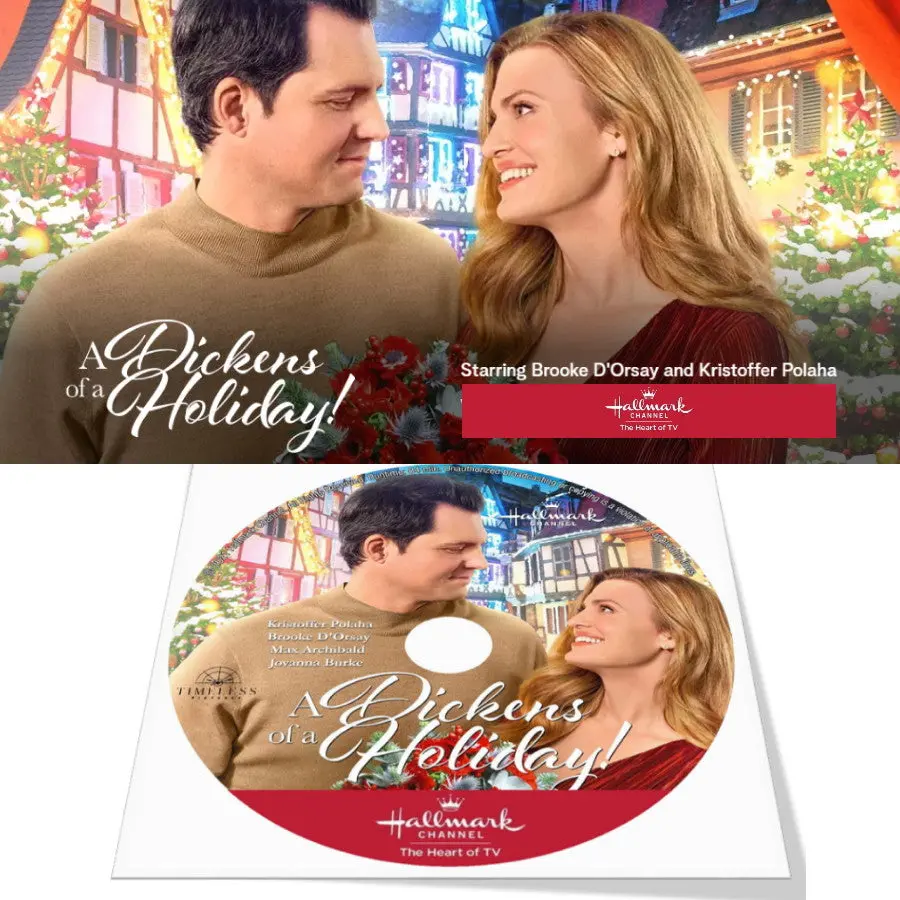 A Dickens Of A Holiday! Dvd Movie 2021 Brooke D'orsay 1