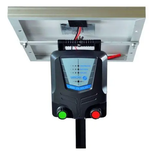 Nemtek Agri 25Km Solar Energizer With 20W Solar Panel 4