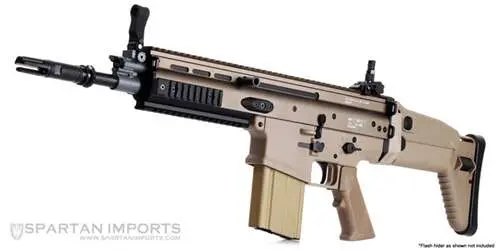 Vfc Fully Licensed Fn Scar-H Mk17 Airsoft Aeg (Tan) 1