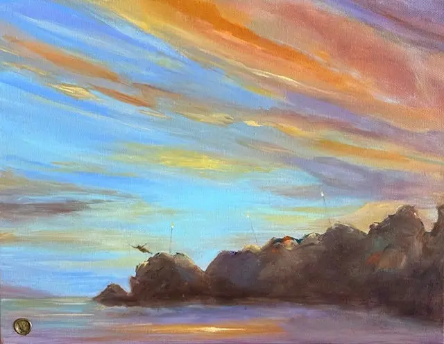 Leap Of The Soul 18" X 14" By Sibet Alspaugh 1