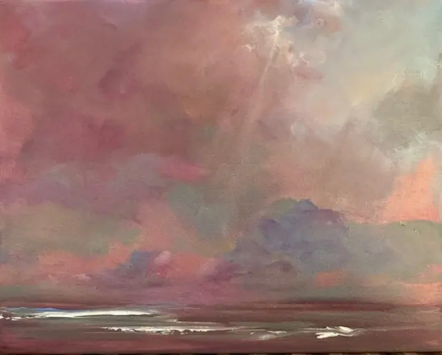 Storms Never Last 14" X 11" By Sibet Alspaugh 1