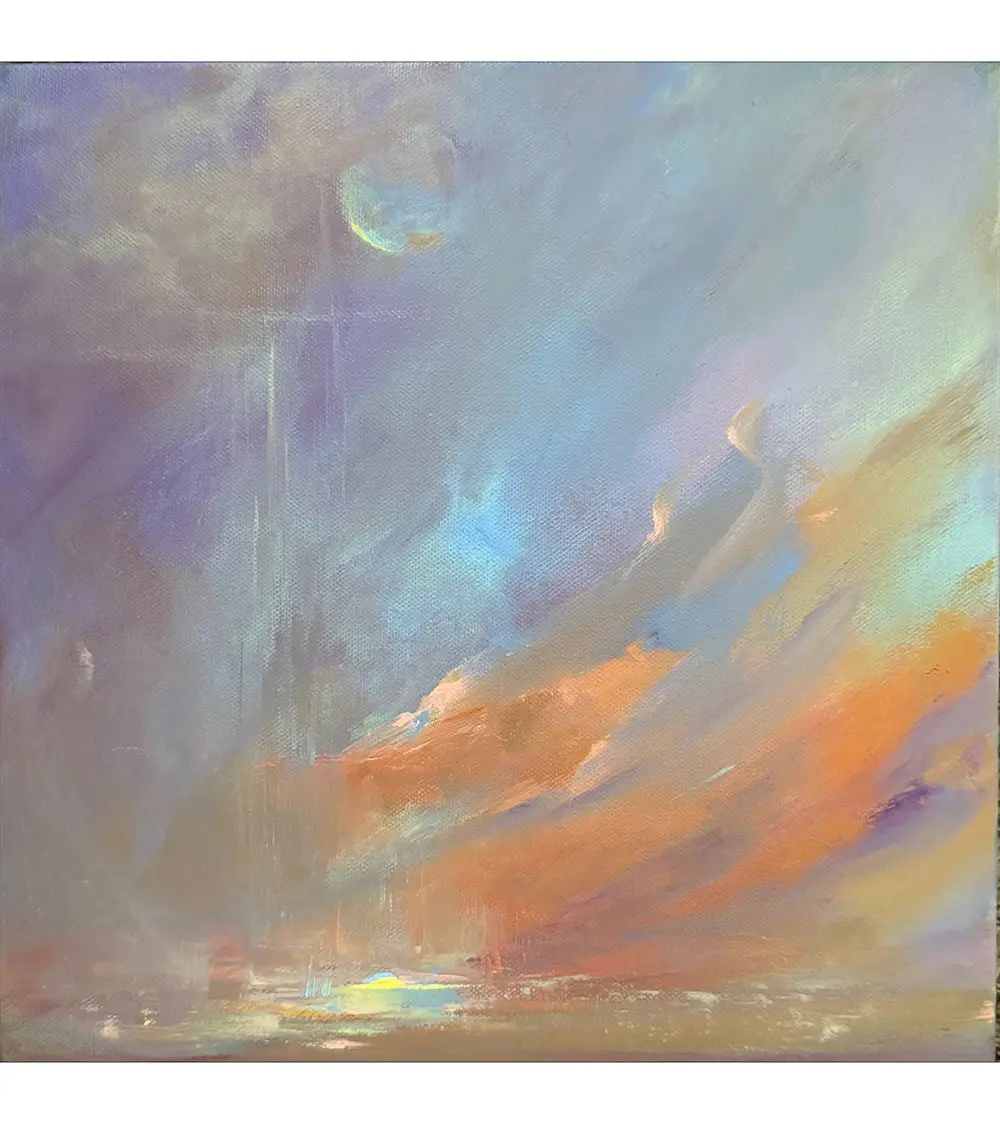 Someone To Watch Over Me 12" X 12" By Sibet Alspaugh 1