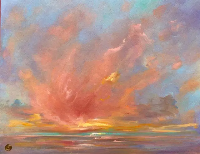 Some Endings Are Beginnings 20" X 16" By Sibet Alspaugh 1