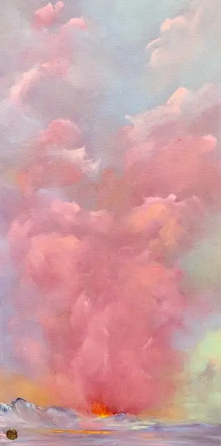 What It Feels Like To Love 12" X 24" By Sibet Alspaugh 1