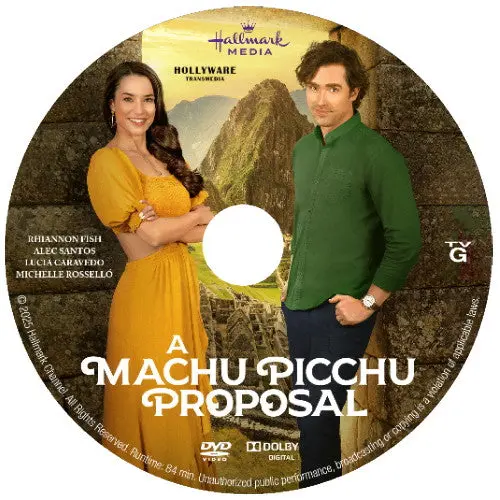 A Machu Picchu Proposal Dvd Movie 2025 Rhiannon Fish 1