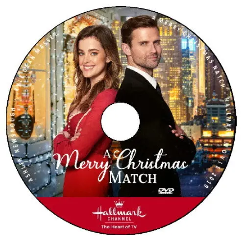 A Merry Christmas Match Dvd Movie 2019 - Ashley Newbrough 1