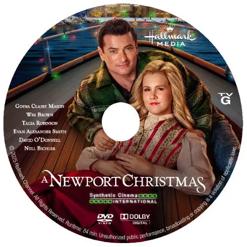 A Newport Christmas Dvd Movie 2025 Wes Brown 1