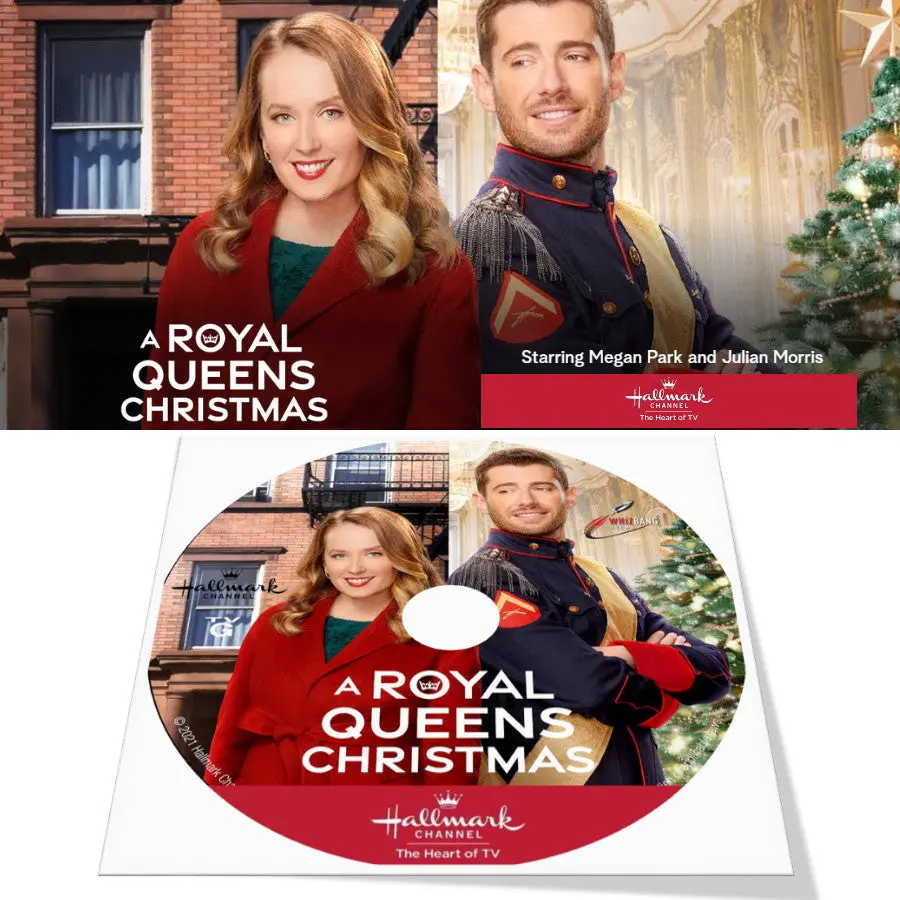 A Royal Queens Christmas Dvd Movie 2021 Megan Park Julian Morris 1