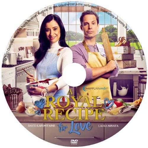 A Royal Recipe For Love Dvd Movie 2023 1
