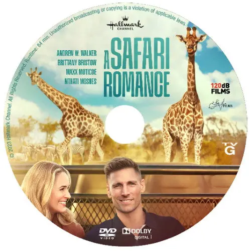 A Safari Romance Dvd Movie 2023 Andrew Walker 1
