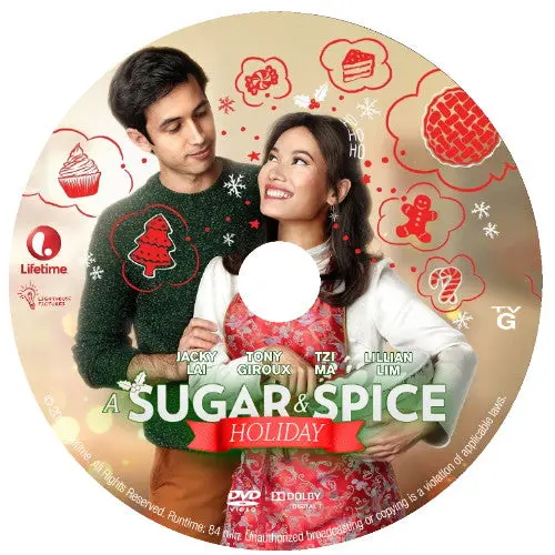 A Sugar & Spice Holiday Dvd Lifetime Christmas Movie 2020 1