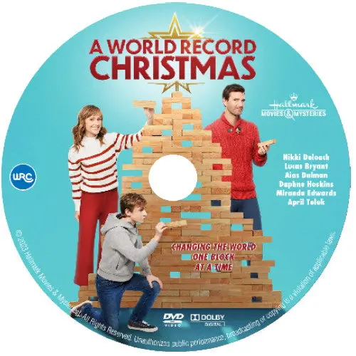 A World Record Christmas Dvd Movie 2023 Nikki Deloach 1