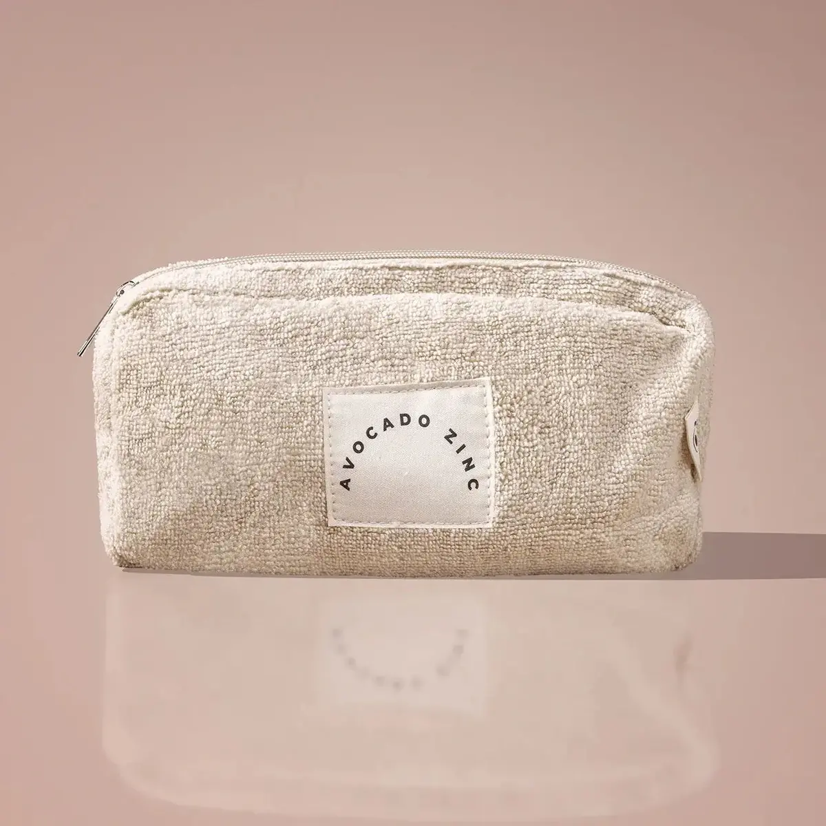 Terry Towelling Pouch - Avocado Zinc 2