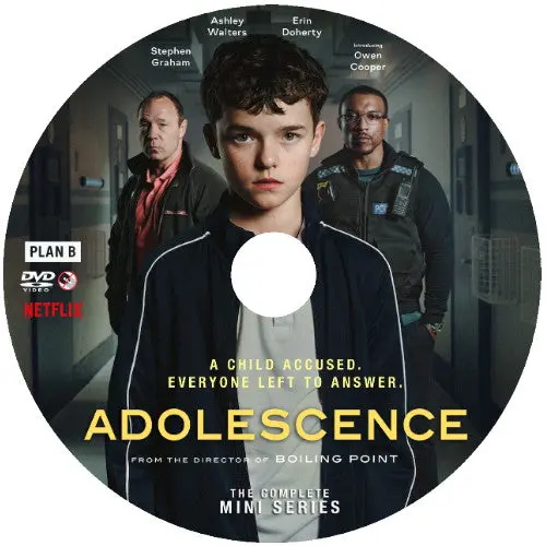 Adolescence Dvd Mini Series 2025 1