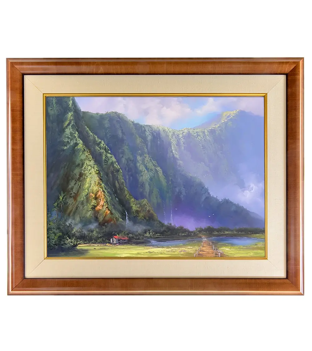 Original Painting: After Windward Rains By George Eguchi 1