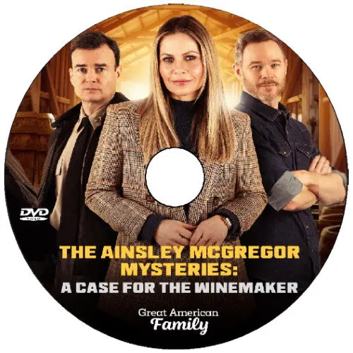 Ainsley Mcgregor Mysteries: A Case For The Winemaker Dvd Gaf 2024 1