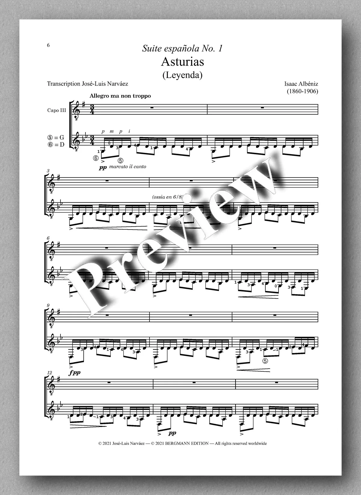Albéniz-Narváez, Asturias 2