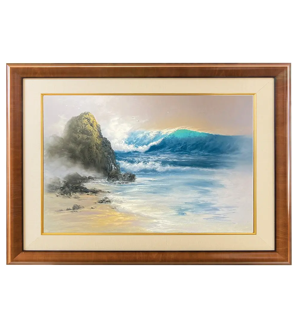 Original Painting: Allure Of Island Waters By George Eguchi 1